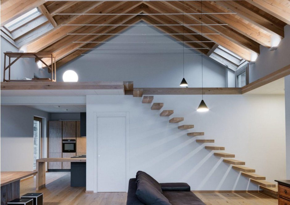 Потолок под крышу