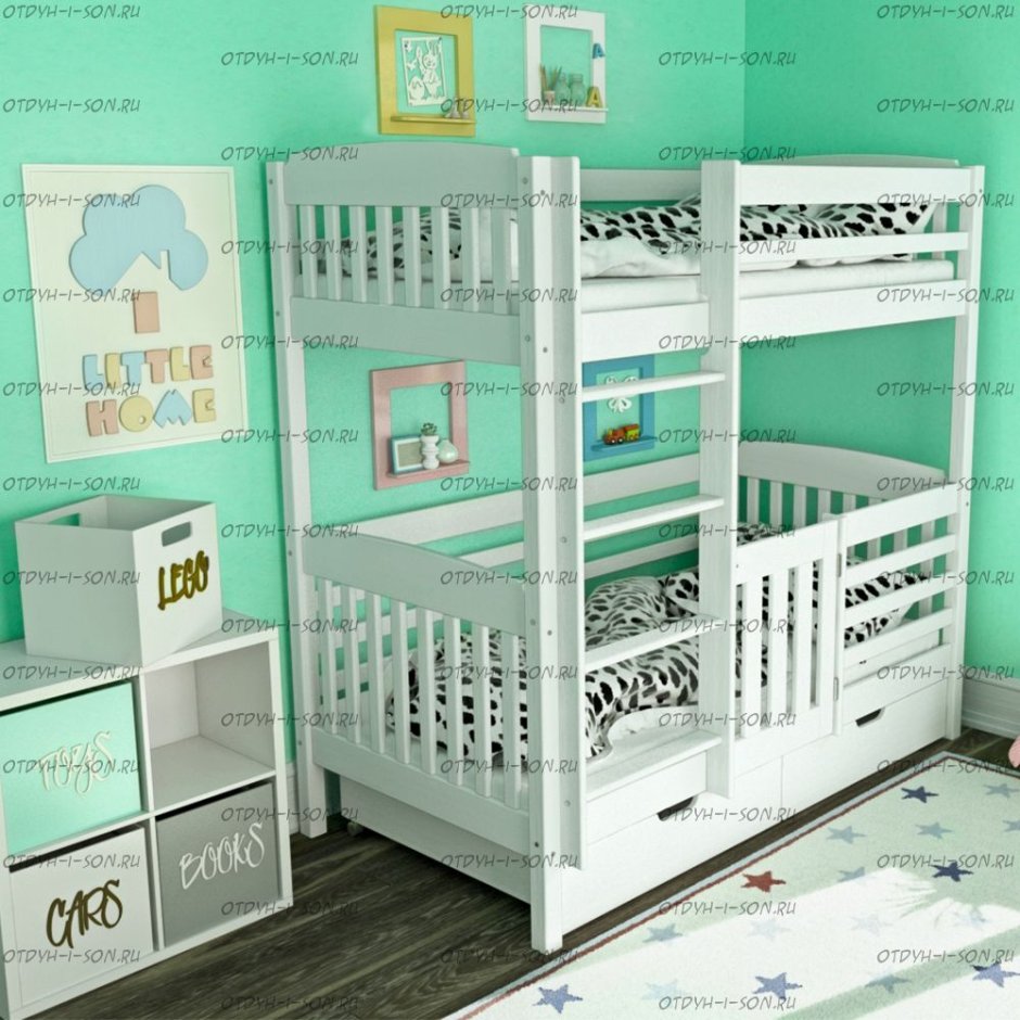 Кровать двухъярусная Виолет