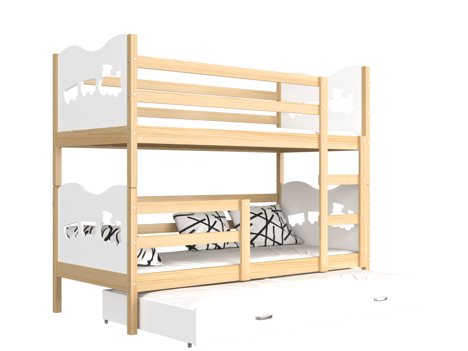 Детская двухъярусная кровать Дубок