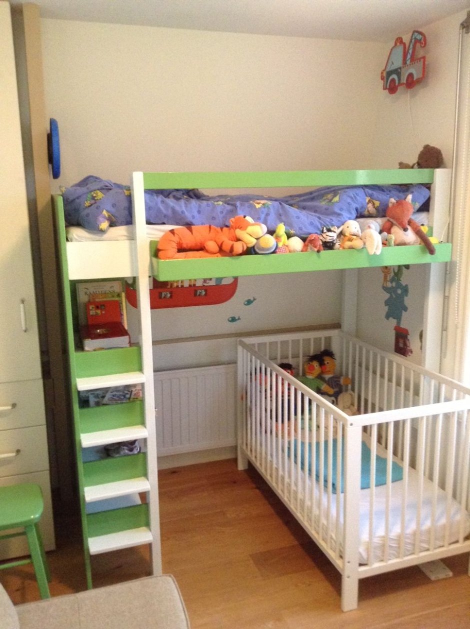 Двухъярусная кровать ikea lo