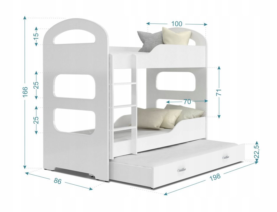 Кровать выкатная Велес