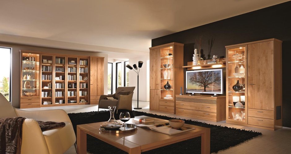 Стенки из шпона