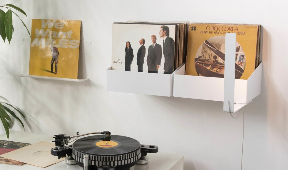 Стойка для виниловых пластинок