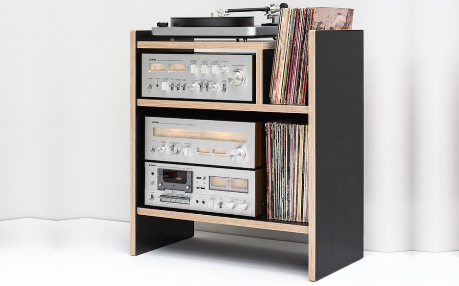 Тумба под проигрыватель виниловых пластинок