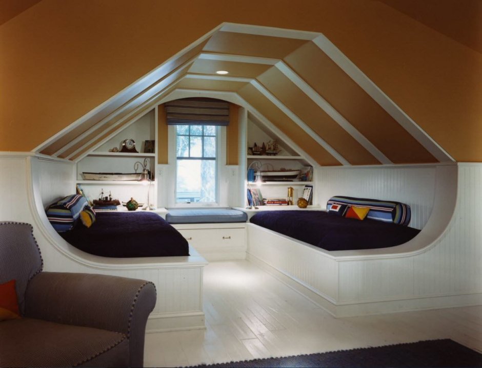 Мансардная комната