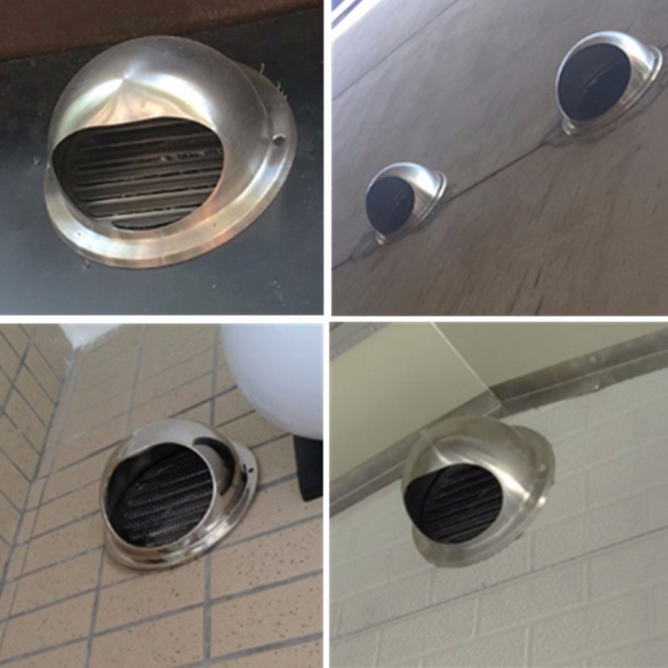 Приточка из 315 мм трубы с диффузором