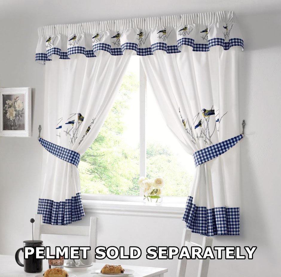 Красивые шторы на кухню