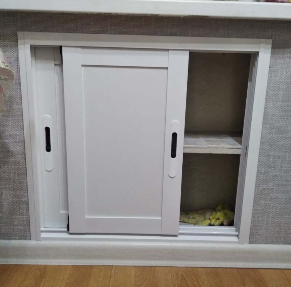 Хрущевский холодильник ПВХ сендвич Rehau 800х750х24 мм