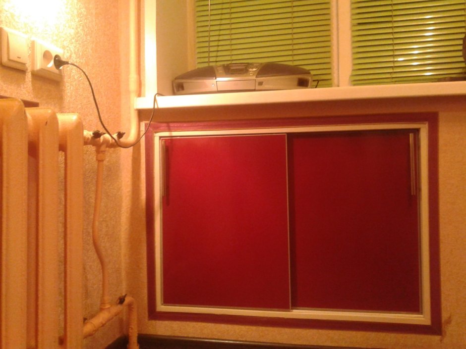 Зимний холодильник хрущевка