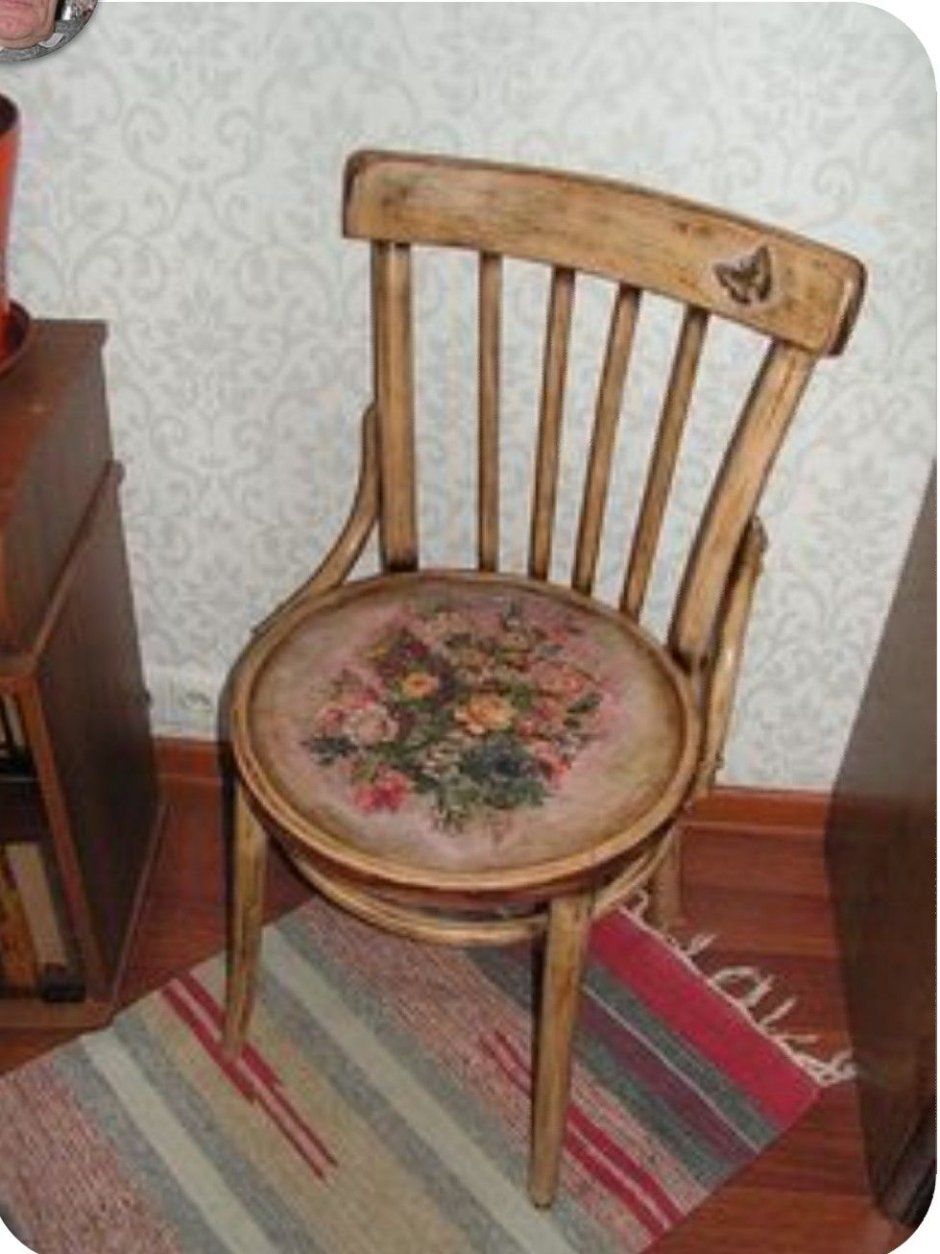 Венский стул из старого стула