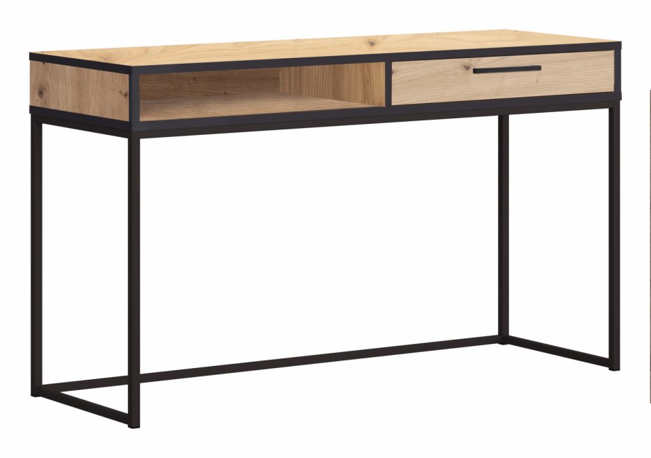 Письменный стол на железных ножках