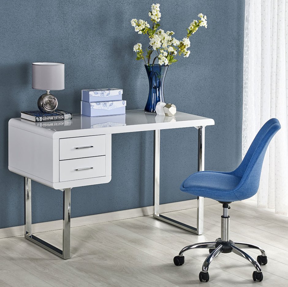 B-30 письменный стол Halmar, белый