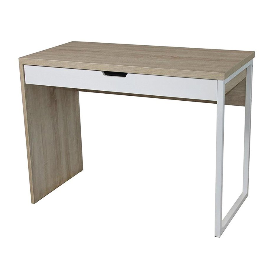 Письменный стол на металлических ножках