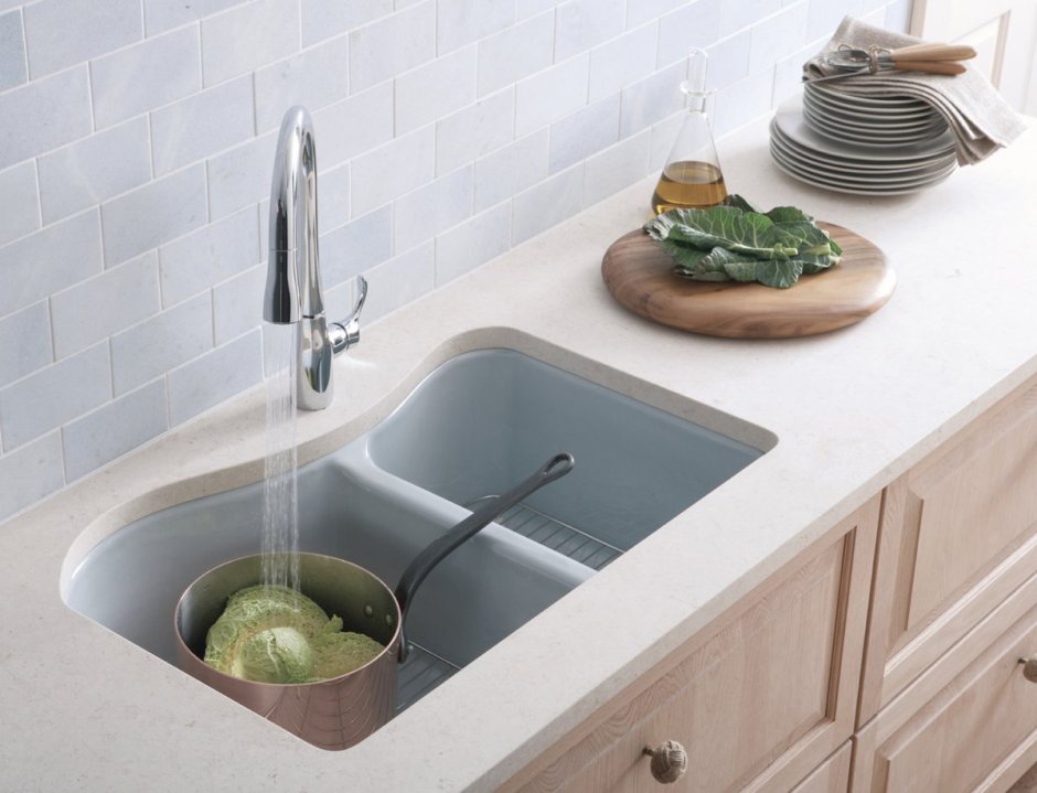 596d-vs смеситель Simplice кухня (нерж.сталь)