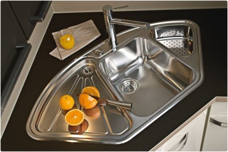 Угловая мойка Нефф