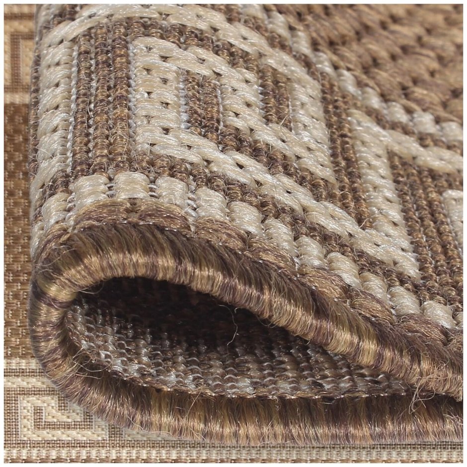 Коврик из рогожки