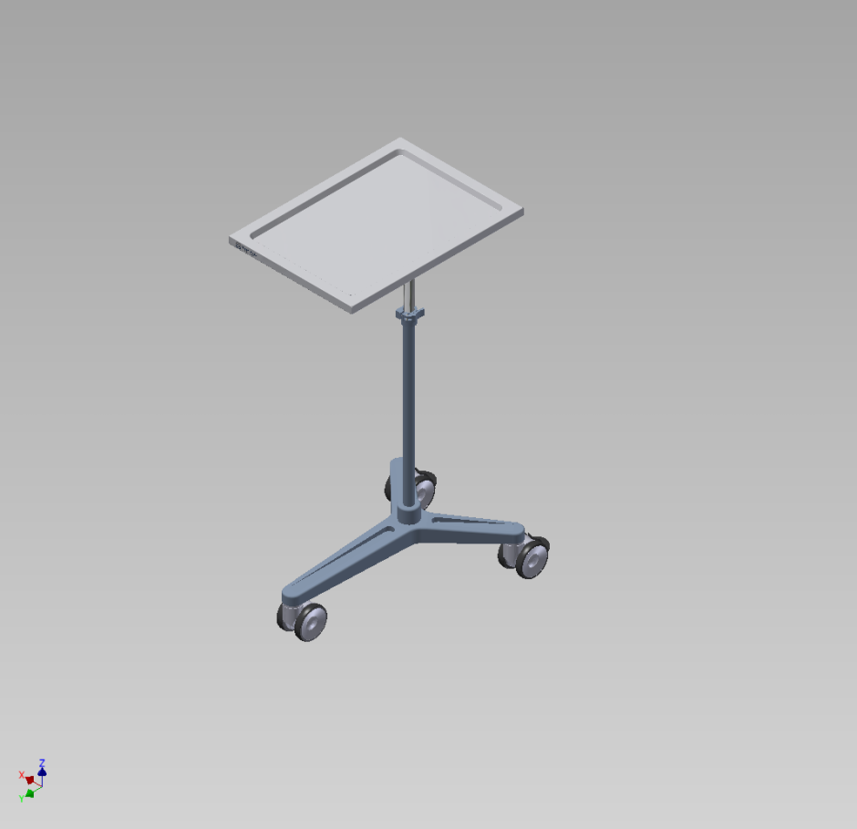 Тумба СИПС-М-01 4 ящика подкатная