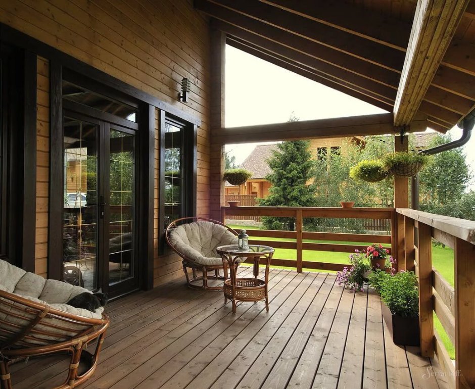 Планировка кухни в частном доме с панорамным окном