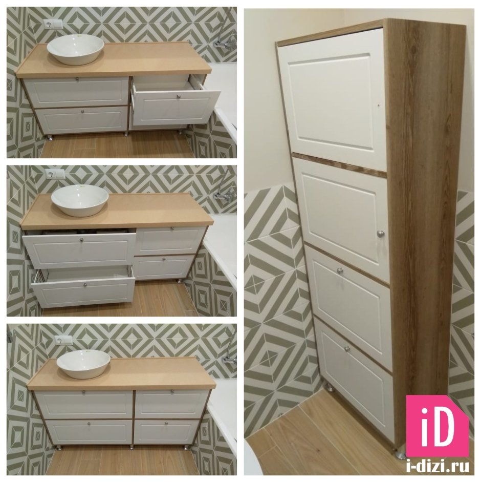 Вкладные фасады на мебели