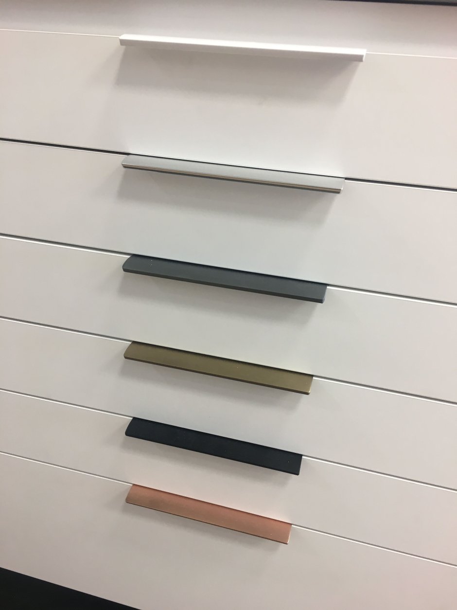 Торцевые ручки для фасадов