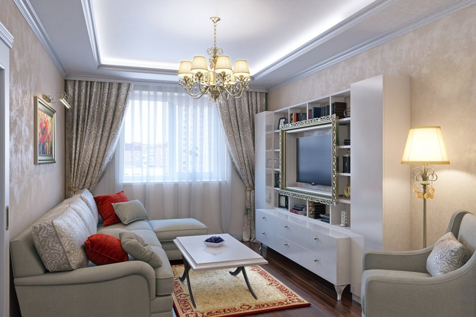 Уютная гостиная