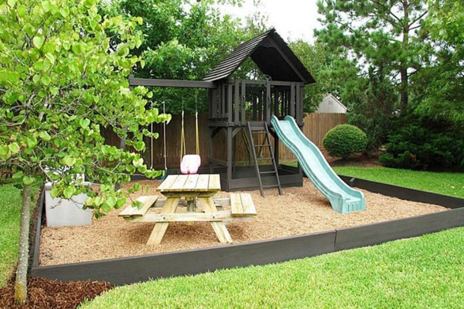 Детские площадки в эко стиле