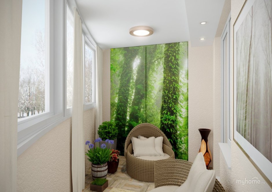 Фотообои балкон