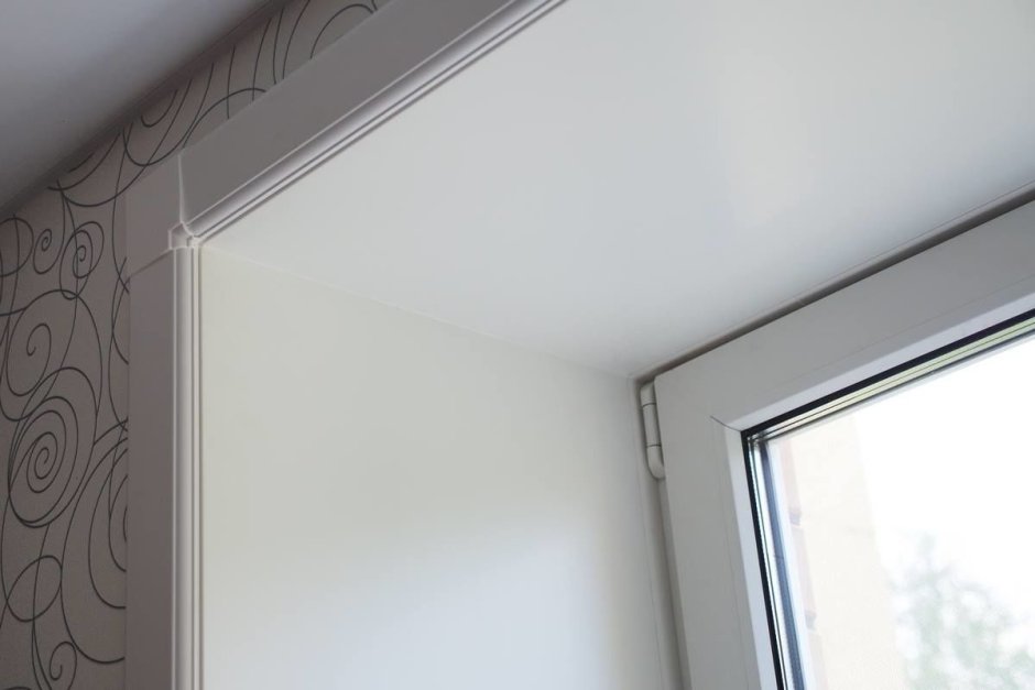 Откосы Кюнель - белый матовый