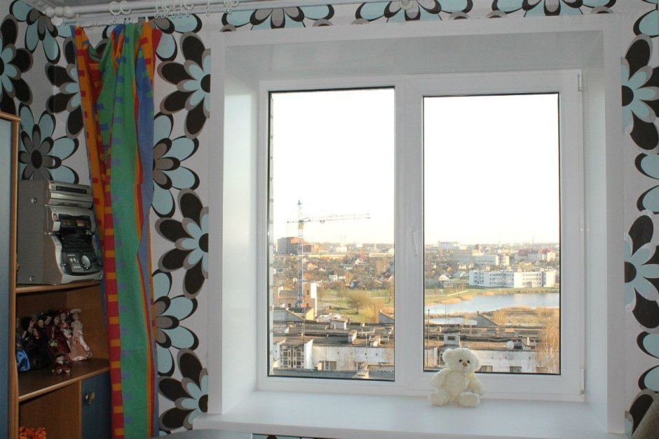 Оригинальные откосы на окна