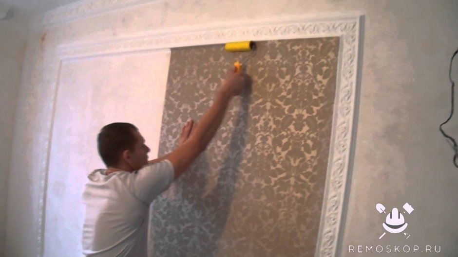 Багет на стену к обоям