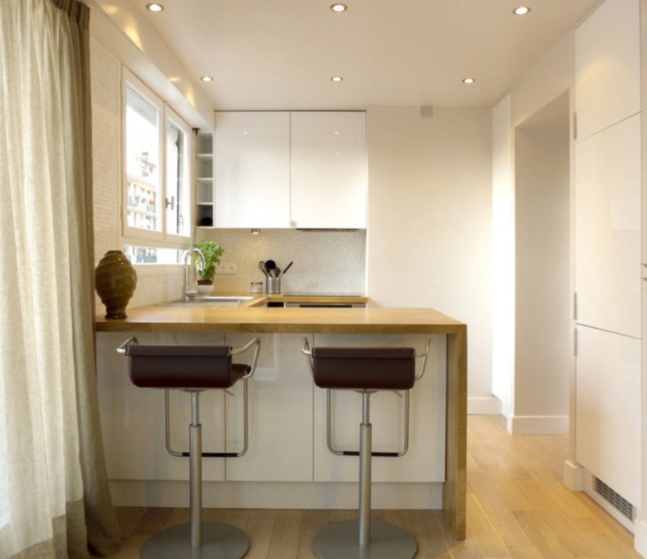 Островок на кухне 20 кв