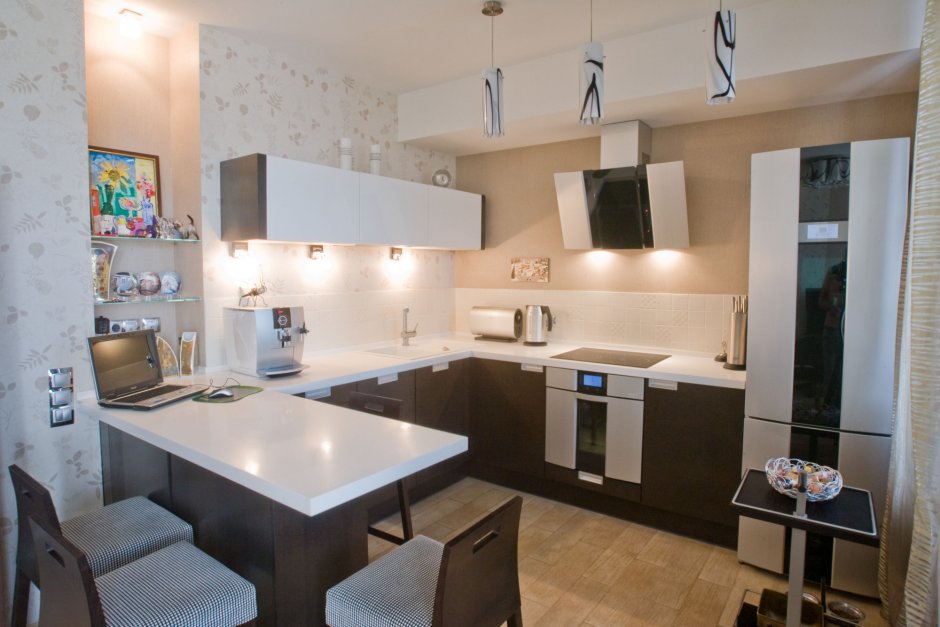 Стойка барная волна l500