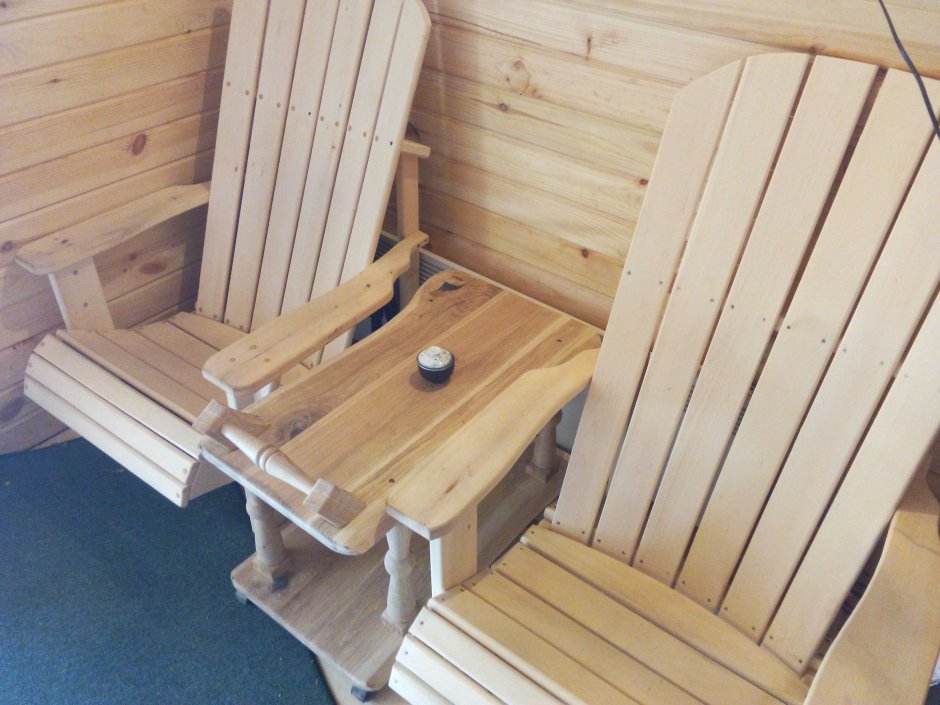 Стол садовый складной (1м) деревянный МС-05