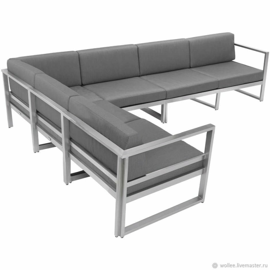 Диван металлокаркасный лофт