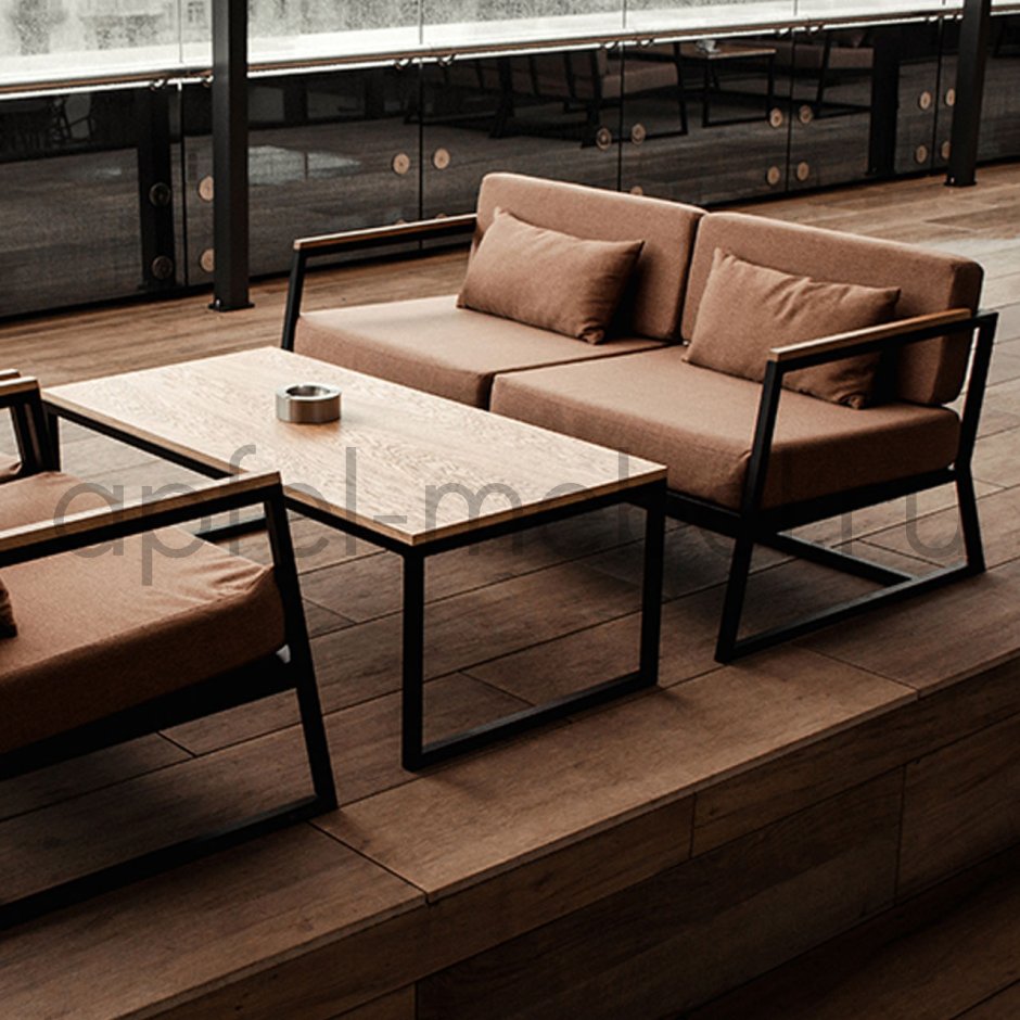 Диван лофт для кафе