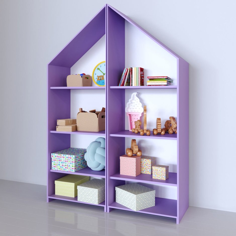 Детский стеллаж для игрушек