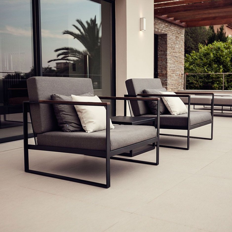 Уличная мебель в стиле лофт