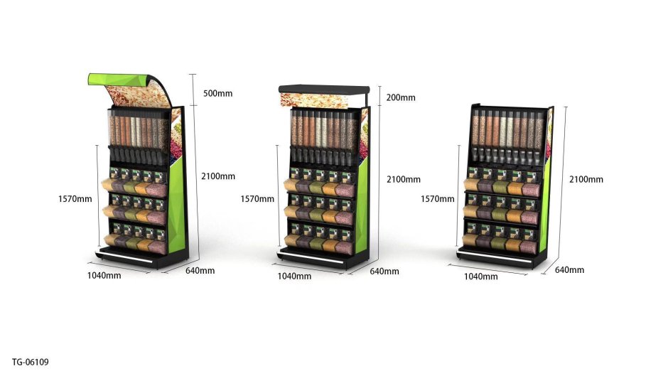 Полки витрины