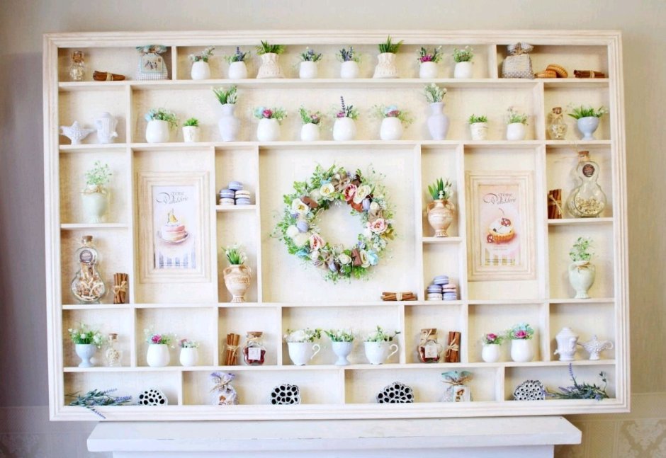 Декоративные полки на кухню