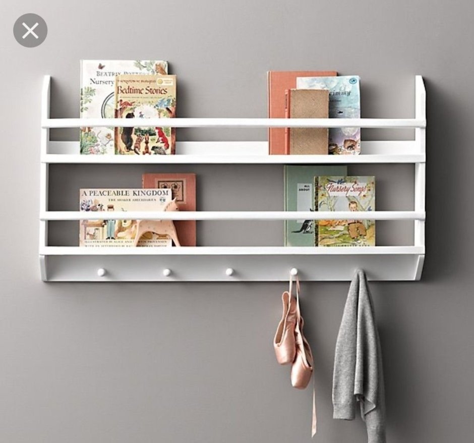 Полки навесные узкие