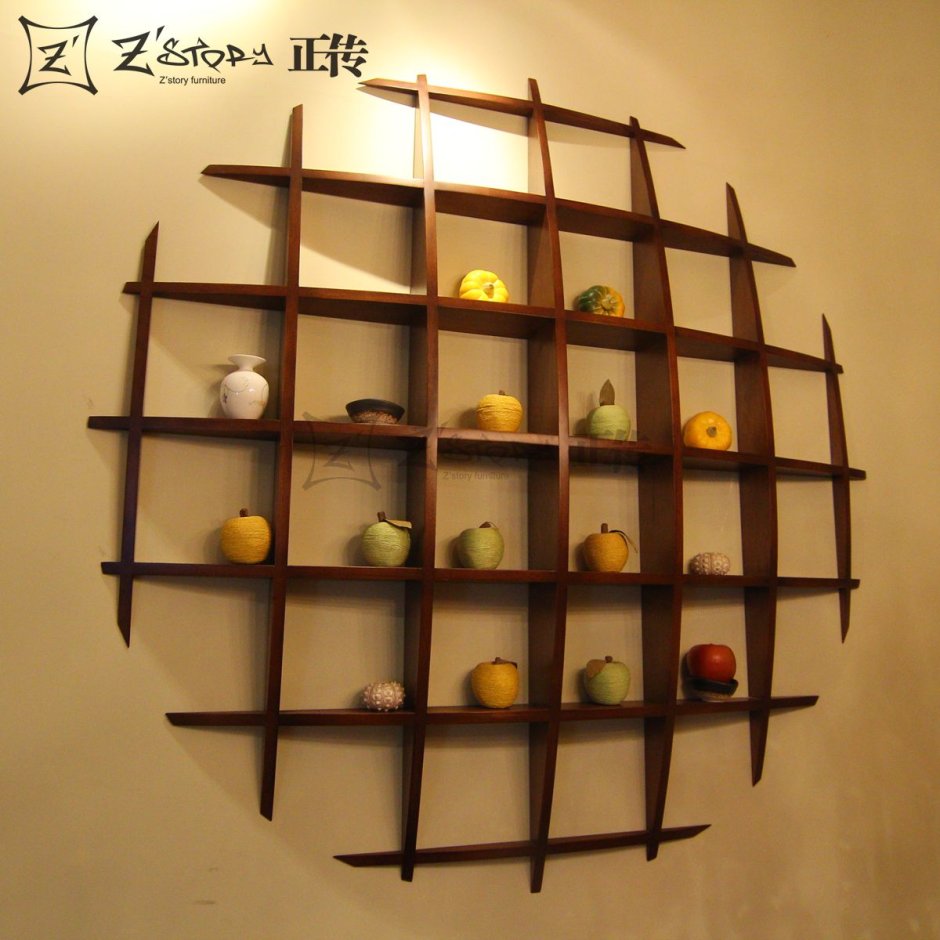 Полки в японском стиле