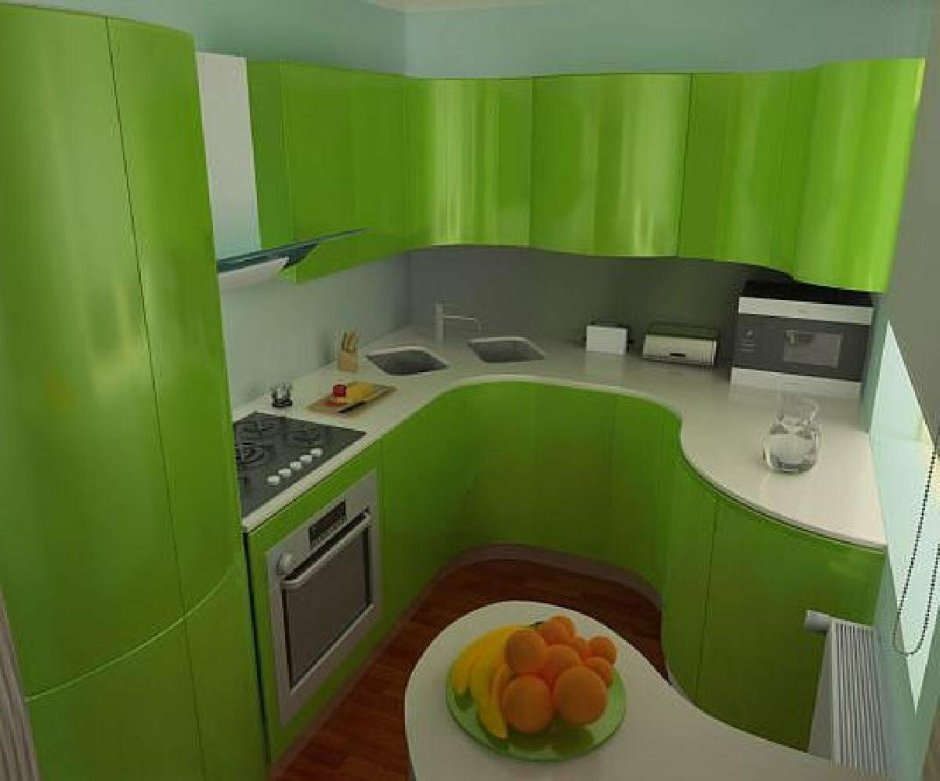 Кухни угловые малогабаритные