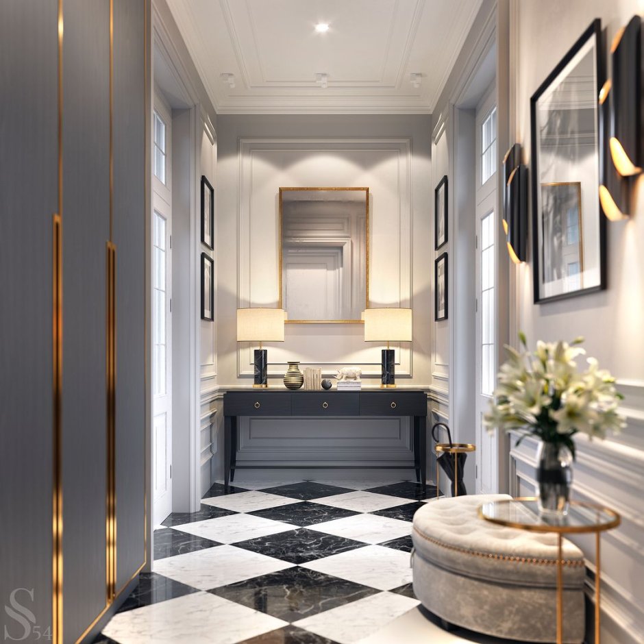 Прихожая Неоклассика 2019