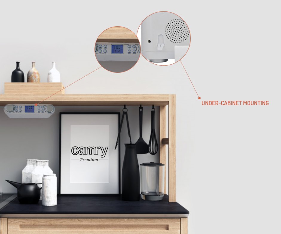 Радиоприемник для кухни подвесной