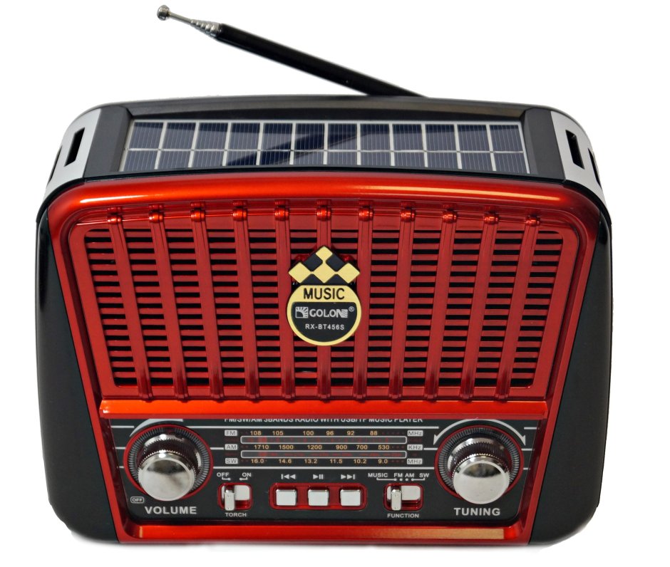 Радиоприёмник с Динамо и солнечной батареей