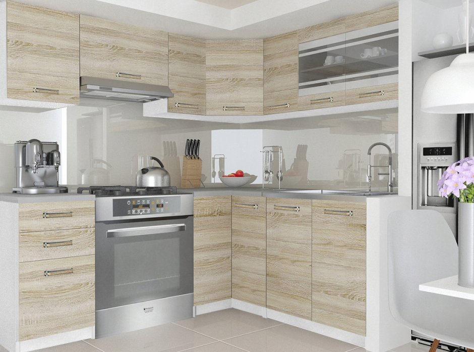 Кухня Олеся (дуб сонома)