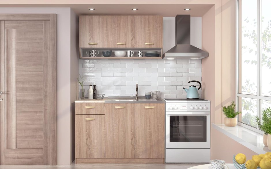 Кухня Симпл дуб сонома