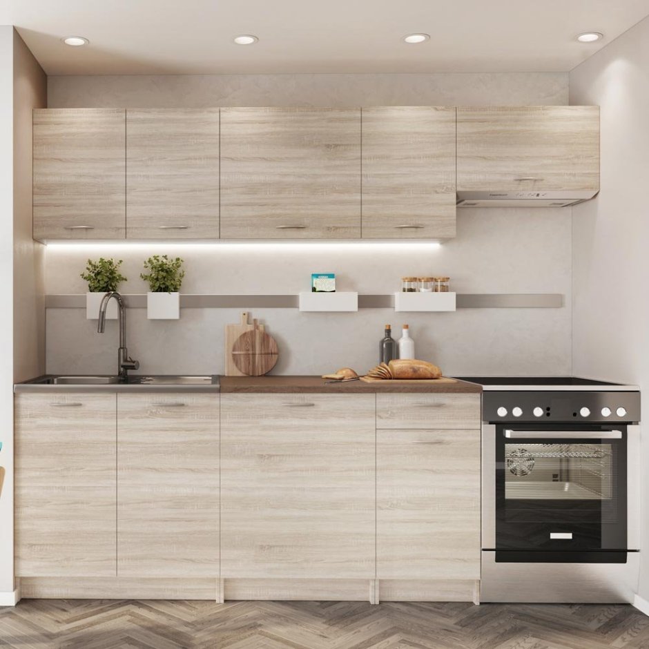 Кухонный гарнитур Камилла мега Прайм 2000*1500