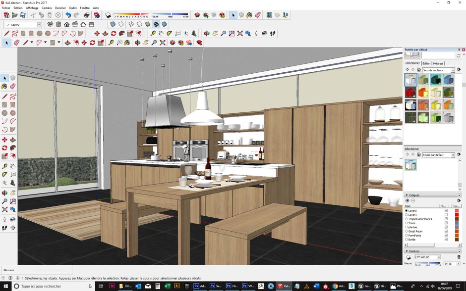 3д визуализация в скетчап