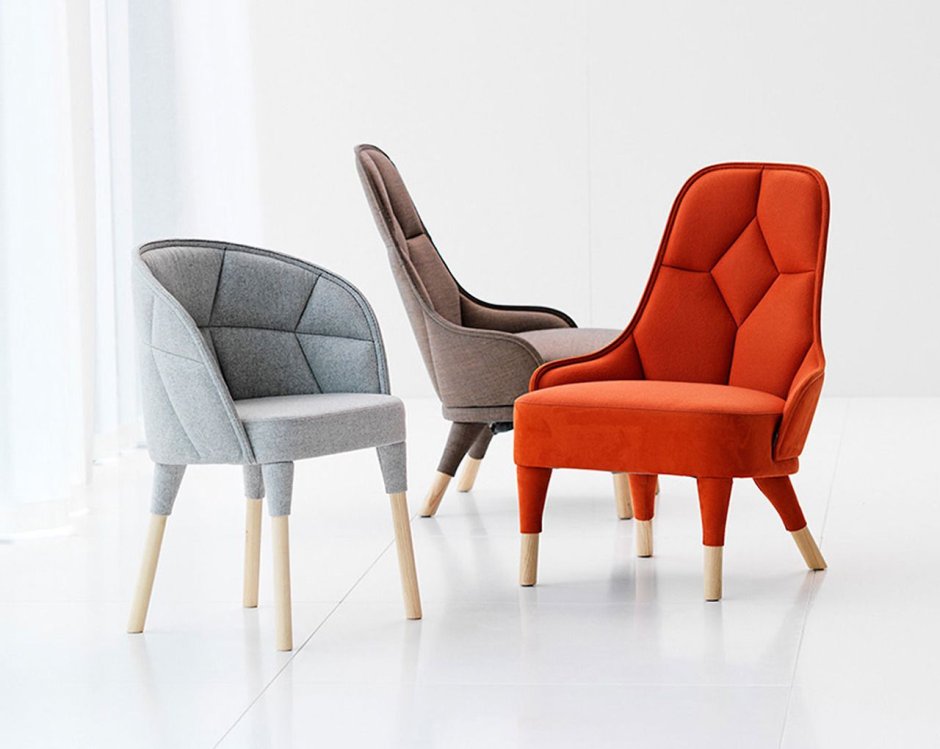 Стул дизайнерский мягкий